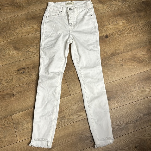Madewell white jeans size 23 - Picture 2 of 5